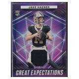 Ian Book and Jake Haener Saints RC Jersey Cards