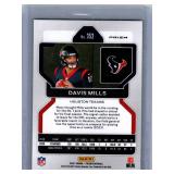 Davis Mills Rookie Inserts and Parallels - Five Card Lot