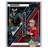 Brock Purdy Rookies and Inserts - Six Card Lot