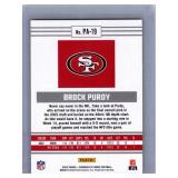 Brock Purdy Rookies and Inserts - Six Card Lot