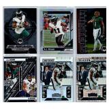A.J. Brown Inserts and Parallels - Six Card Lot