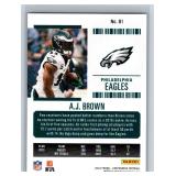 A.J. Brown Inserts and Parallels - Six Card Lot