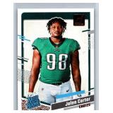 Jalen Carter Rookies and Inserts - Five Card Lot