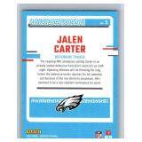 Jalen Carter Rookies and Inserts - Five Card Lot