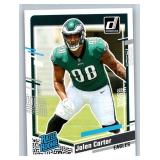 Jalen Carter Rookies and Inserts - Five Card Lot