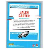 Jalen Carter Rookies and Inserts - Five Card Lot