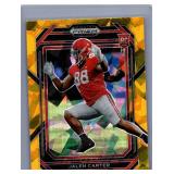 Jalen Carter Rookies and Inserts - Five Card Lot