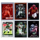 Breece Hall Rookies and Inserts - Six Card Lot