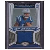 Anthony Richardson RC Jersey Card