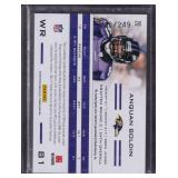 2012 Anquan Boldin Jersey Card #/249