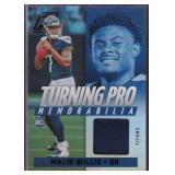 Malik Willis RC and Ricky Pearsall RC Jersey Cards