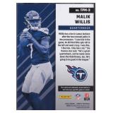 Malik Willis RC and Ricky Pearsall RC Jersey Cards