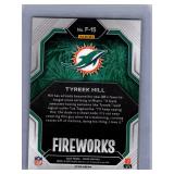 Tyreek Hill Inserts - Five Card Lot