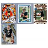 Tyler Shough Rookies and Insert - Four Card Lot