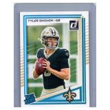 Tyler Shough Rookies and Insert - Four Card Lot