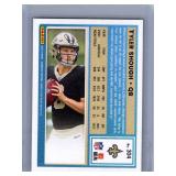 Tyler Shough Rookies and Insert - Four Card Lot