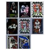 Josh Jacobs Inserts - Eight Card Lot