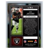Josh Jacobs Inserts - Eight Card Lot