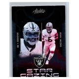 Josh Jacobs Inserts - Eight Card Lot