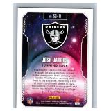 Josh Jacobs Inserts - Eight Card Lot