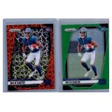 Malik Nabers Prizm Parallel Rookies - Two Card Lot