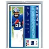 Abdul Carter Rookies and Insert - Five Card Lot