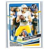 Justin Herbert Inserts and Base - Ten Card Lot