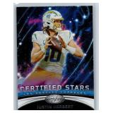 Justin Herbert Inserts and Base - Ten Card Lot