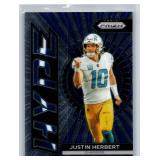 Justin Herbert Inserts and Base - Ten Card Lot