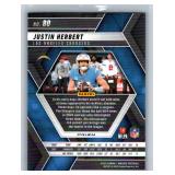 Justin Herbert Inserts and Base - Ten Card Lot
