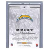 Justin Herbert Inserts and Base - Ten Card Lot