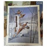 Misc. magazines and a 1941 Hunting Guide for Minnesota.  Fur-Fish-Game is the name of some of the vintage magazines.