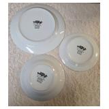 Set of Wild Wings collector plates.  Includes a 12" plate, 9" plate, and 6" plate.  All plates feature a pair of Ring-Necked Pheasants design.