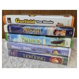 Nineteen - vintage Walt Disney "Masterpiece" VHS tapes.  The VHS tapes have not been tested.