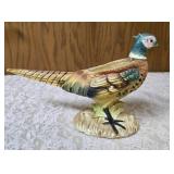 Four - Vintage Ceramic Pheasant Shaped Planters/figurines. Possibly produced in Japan or by companies like McCoy Potteryor Relpo during the mid-century era.