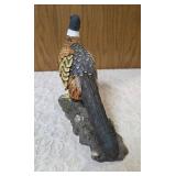 Three - Vintage ceramic Ring Necked pheasant figurines most likely from the Enesco or Napco in Japan during the mid 20th century.