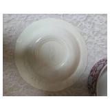 Vintage plates.  Have different pottery marks on underside.