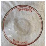 Nine Coco-Cola Vintage Plates and Eight Coco-Cola Vintage Bowls.