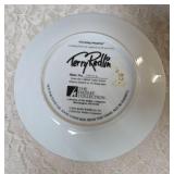 Terry Redland "Prairie Skyline" Plate Holder in box.  Terry Redland Collector Plate "Evening Surprise" and  " Some Things Never Change" Collector Plate by Artist Linda Picken.