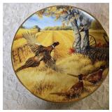 Terry Redland "Prairie Skyline" Plate Holder in box.  Terry Redland Collector Plate "Evening Surprise" and  " Some Things Never Change" Collector Plate by Artist Linda Picken.