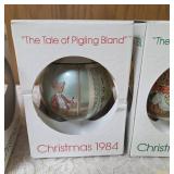 Peter Rabbit Books and Christmas Ornaments.