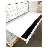 MSRP $12,000 – (3) Mayline/Safco Flat File Storage System, 15 Drawer Oversize Blueprint Map Cabinet Set, Heavy Duty Steel Drafting Files For Engineers Print Shops - See Pics For Exterior Condition *