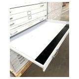 MSRP $12,000 – (3) Mayline/Safco Flat File Storage System, 15 Drawer Oversize Blueprint Map Cabinet Set, Heavy Duty Steel Drafting Files For Engineers Print Shops - See Pics For Exterior Condition *