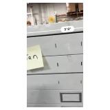 MSRP $12,000 – (3) Mayline/Safco Flat File Storage System, 15 Drawer Oversize Blueprint Map Cabinet Set, Heavy Duty Steel Drafting Files For Engineers Print Shops - See Pics For Exterior Condition *