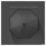 360 Rotating Cantilever Offset Patio Umbrella - 10ft, Gray
