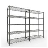 Garvee 5-Tier Metal Storage Shelves, Heavy Duty Garage Shelving Unit 1325LBS Capacity, Adjustable Wire Rack Standing Storage Shelf Organizer for Kitchen Pantry Home&Commercial, 15.7"D x 70.8"W x 70.5"