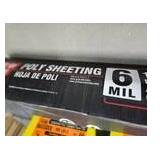 6 mil Poly Sheeting 16