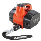 Ultra-Tow Portable Electric Winch, 120V, 1100-Lb. Horizontal and Vertical Capacity, Steel Cable, Brushless Motor MSRP $224.99