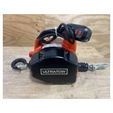 Ultra-Tow Portable Electric Winch, 120V, 1100-Lb. Horizontal and Vertical Capacity, Steel Cable, Brushless Motor MSRP $224.99