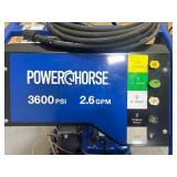 Powerhorse Gas Hot Water Pressure Washer with Propane Burner, 3600 PSI, 2.6 GPM MSRP $1,399.99